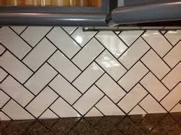 Subway Tile Chevron Pattern The Urban Decor