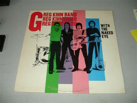 Greg Kihn Band With The Naked Eye Lp Vg Ex Tested Records