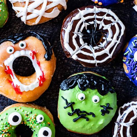 Fun Halloween Donuts Easy And Delicious Ready In 10 Minutes