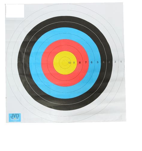 JVD ARCHERY TARGET FACE 10-1 RING 122CM – Archery | Bow | Arrow ...