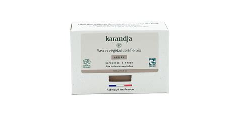 Savon végétal certifié bio ARGAN par Karandja