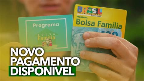 Novo Pagamento Do Bolsa Fam Lia Dispon Vel J Poss Vel Contar O