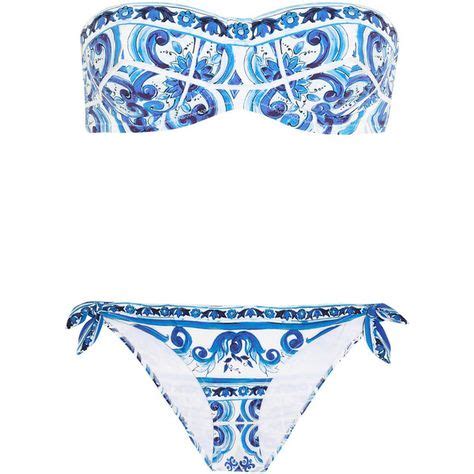 Dolce Gabbana Printed Underwired Balconette Bikini 1 415 PLN Liked