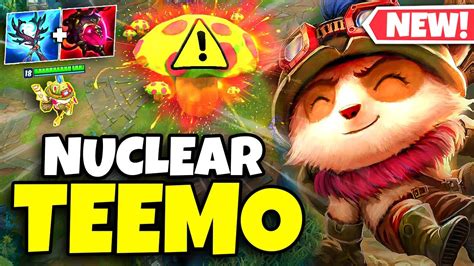 SEASON 14 TEEMO IS 100 BROKEN WITH NEW ITEMS SHROOMS NUKES YouTube