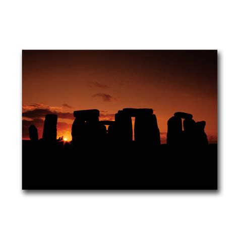 Stonehenge Sunset - Temporary Temples