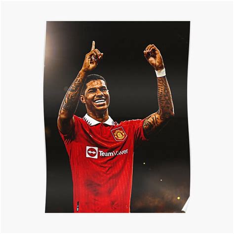 "MARCUS RASHFORD GOAL CELEBRATION" Poster for Sale by Shane-Art | Redbubble