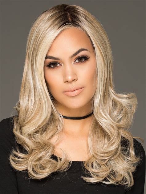 Blonde Long Layered Waves Lace Front Wigs