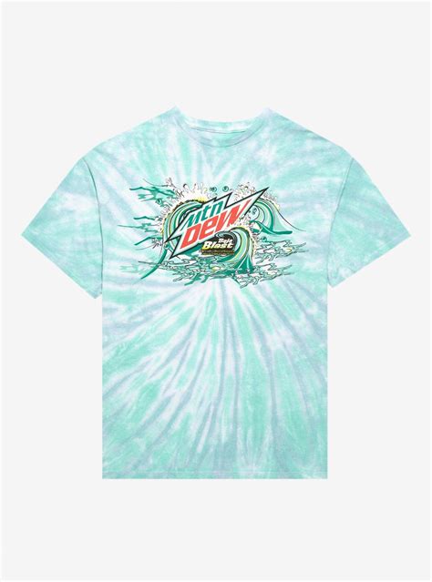 Mountain Dew Baja Blast Tie Dye T Shirt