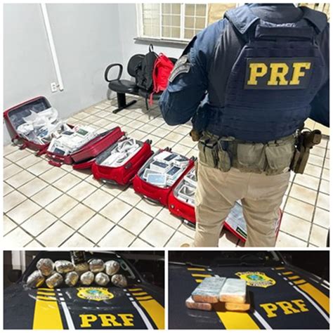 Redegn Prf Apreende Coca Na Aparelhos Celulares Arma E Pedras