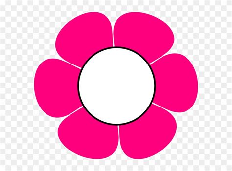 Flower With Petals Template Best Flower Site