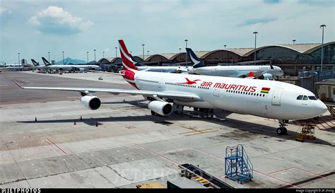 3B NAU Airbus A340 312 Air Mauritius JK Zhong JetPhotos