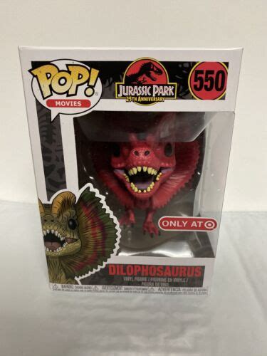 Mavin Funko Pop Jurassic Park Th Anniversary Target Exclusive Red