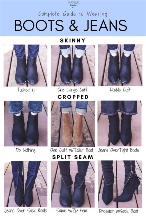 Complete Guide And Quick Tips On Wearing Boots With Jeans Boots