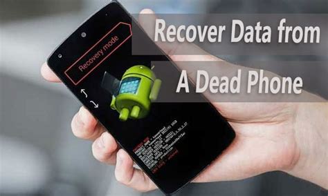 [Troubleshooting] How to Recover Data from Dead Phone