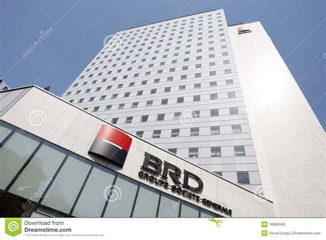 Brd Groupe Societe Generale Gsg Headquarters Editorial Image Image Of