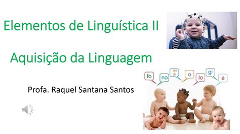 E Aulas Da Usp Aquisi O Da Linguagem