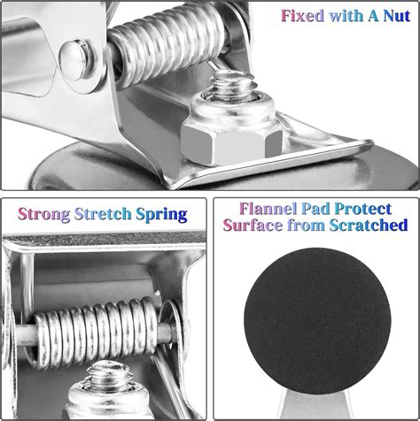 Lidwot Clips Magn Ticos De Acero Inoxidable Para Nevera Resistente