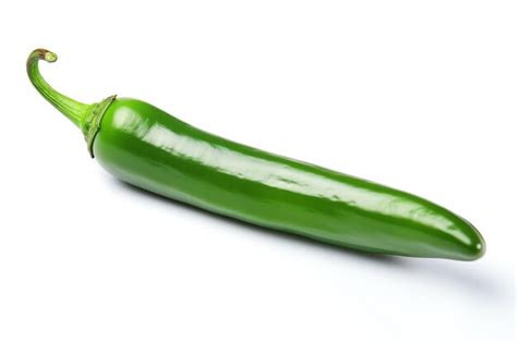 Premium AI Image A Green Jalapeno Pepper