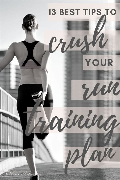 13 ways to nail your beginner run training plan — Bethany Rutledge