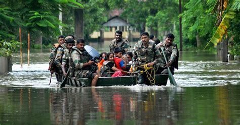 Army Called In For Rescue Operations In Assam Floods Have Claimed