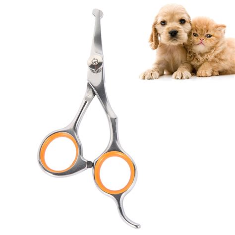 ODOMY Professional Animal Dog Pet Scissors Hairdressing Curved Scissors ...