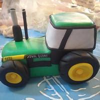 John Deere Cake Decorated Cake By Borislavahristova Cakesdecor