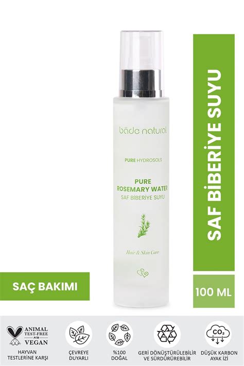 Bade Natural Biberiye Suyu Dökülme Karşıtı Ve Saç Uzamasını