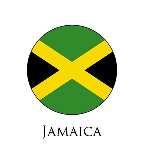 Premium Vector Jamaica Flag In Vector