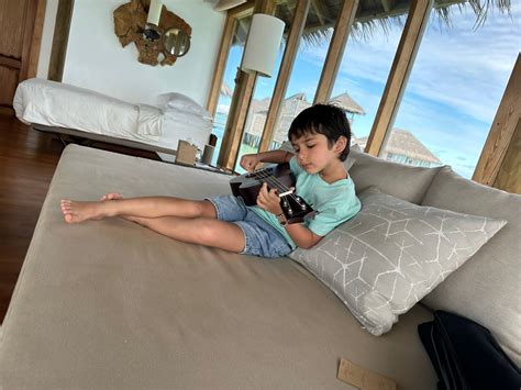 These Pictures Of Daddy Cool Saif Ali Khan With Son Taimur From Maldives Are Vacation Goals