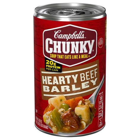 Save On Campbell S Chunky Hearty Beef Barley Soup Order Online Delivery