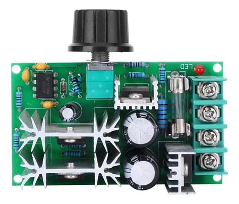 Controlador De Velocidade V A Dc M Dulo De Motor Pwm Gov