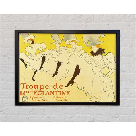 Bright Star La Troup De Mlle Elegant Poster 1895 Von Henri De Toulouse