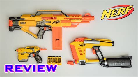 Review Nerf Icon Series Group Review Stampede Magstrike