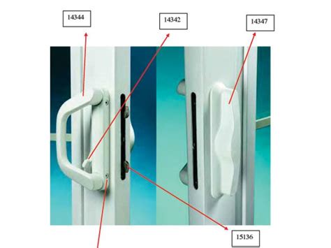 Sliding Glass Door Lock Replacement Sliding Glass Door Parts