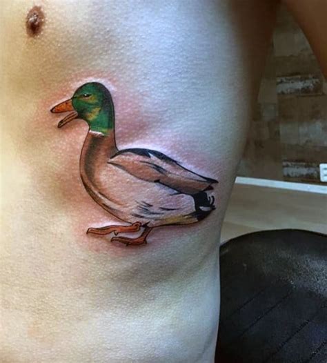 70 Creative Duck Tattoos For Men