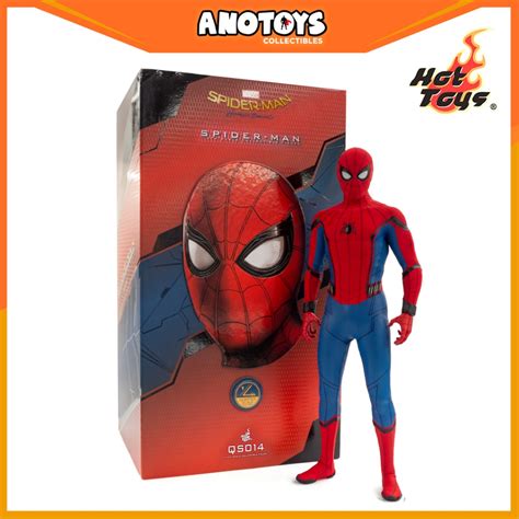 Hot Toys Spider Man Homecoming Spider Man Collectible Figure Qs Shopee Philippines