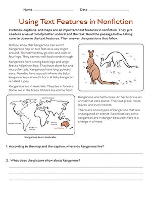 grade nonfiction passages worksheets educationcom