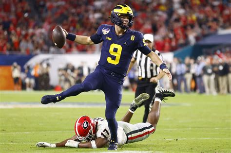 Jim Harbaugh Explains Why Michigan Switched To J J Mccarthy In Orange