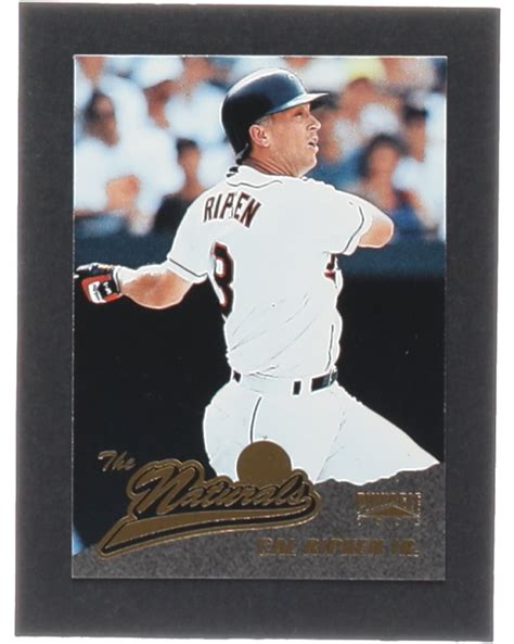 Cal Ripken Jr 1996 Pinnacle 136 NAT Pristine Auction