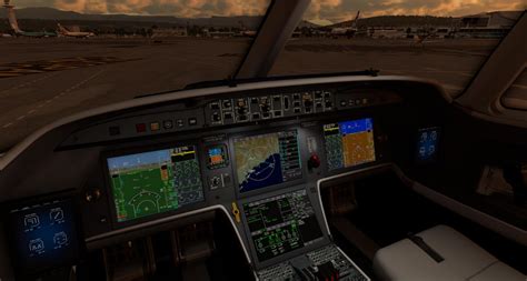 Aerobask Shows Off Falcon 8X In X Plane 12 Stormbirds