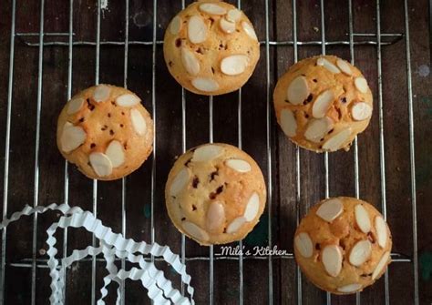 Resep Muffin Almond Oleh Mila S Kitchen Cookpad