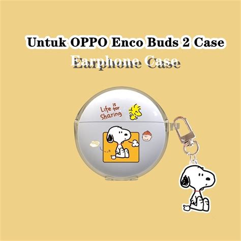 Jual 【direct Selling】case Oppo Enco Buds 2 Cover Kartun Transparan Kulomi Soft Silicone Kasus