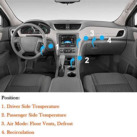 Hvac Blend Door Actuator Replacement For Chevy Traverse