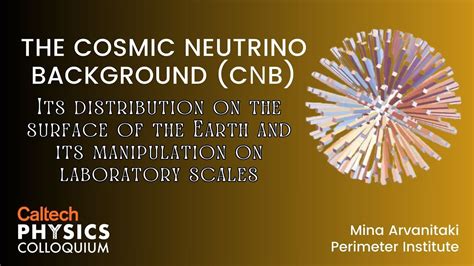 The Cosmic Neutrino Background Its Distribution On The Surface Of The