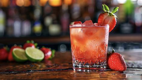 Strawberry Balsamic Margarita Cocktail Recipe