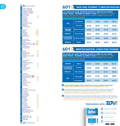 The Nice Monaco Menton Bus In Routes Timetables Fares Changes
