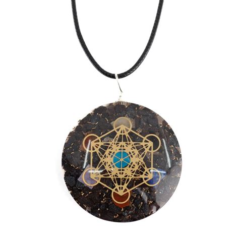 Pendentif Orgonite H Matite Chakras Metatron Zenvol Vente En Gros