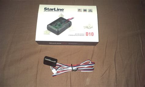 Датчик наклона StarLine D10 — KIA Ceed SW (1G), 1,6 л, 2007 года ...