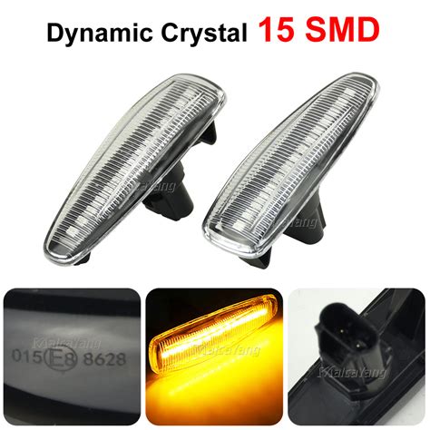 LED Side Fender Dinamik Hidupkan Lampu Penanda Lampu Isyarat Untuk