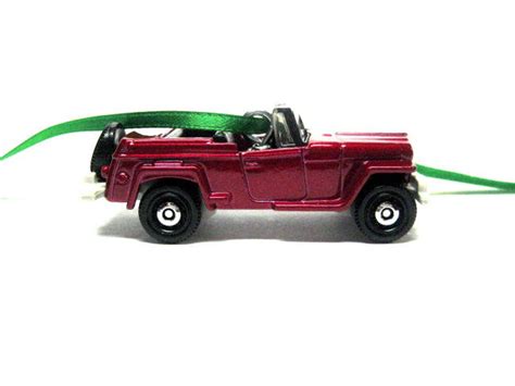 1948 Jeep Willys Jeepster Car Matchbox Ornament Hot Wheels Etsy